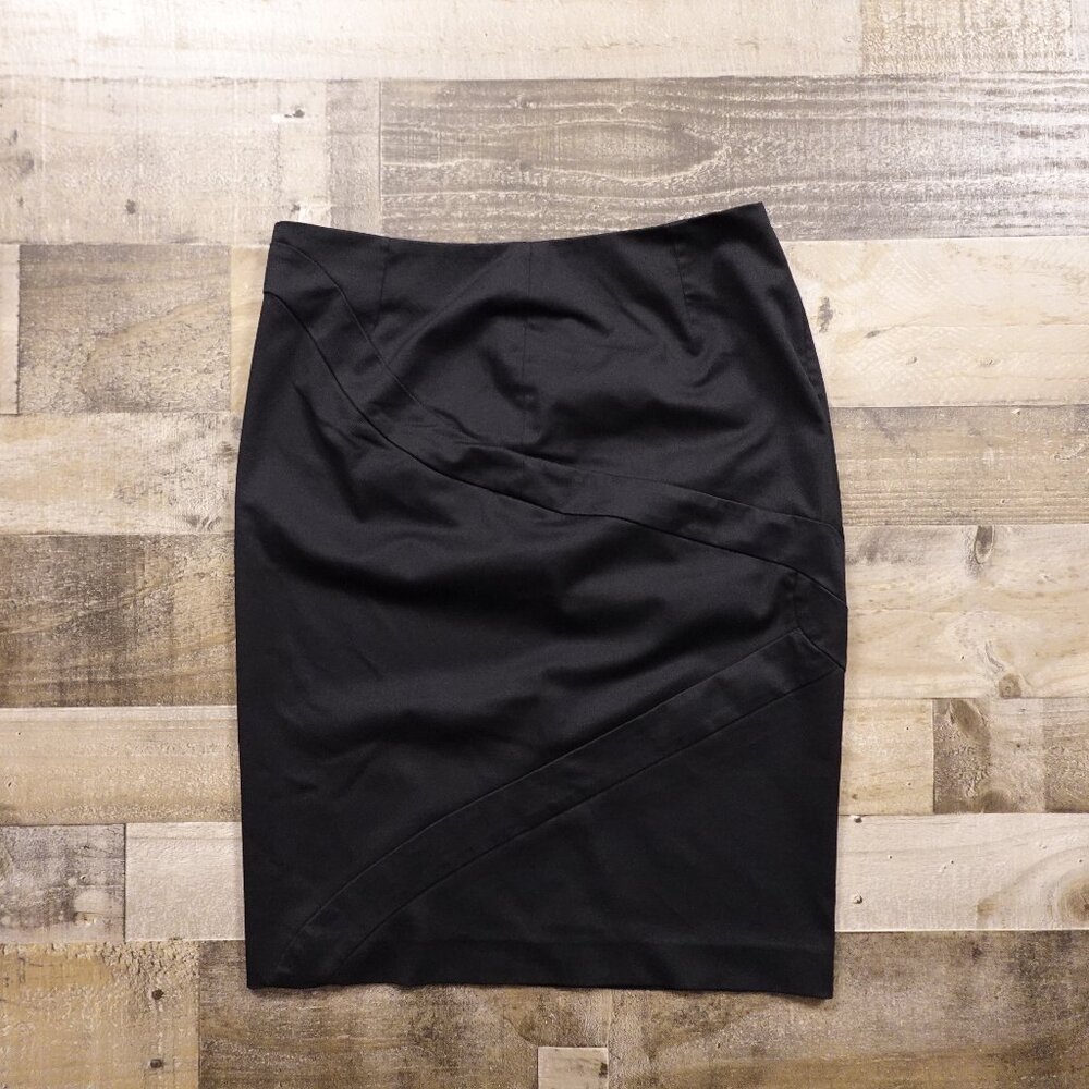 Body by Victoria Pencil Skirt Women’s Size 10 Black Stretch Work Career Skirt